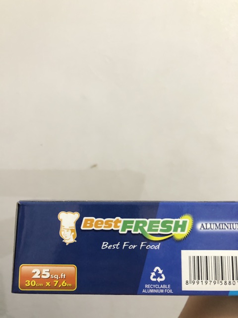 ALUMUNIUM FOIL / BEST FRESH 30 cm x 7,6 m / Allumunium Foil Best Fresh