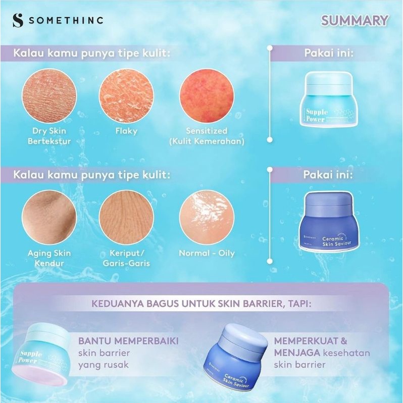 SOMETHINC Supple Power Hyaluronic9 + Onsen Moisture Bomb Gel