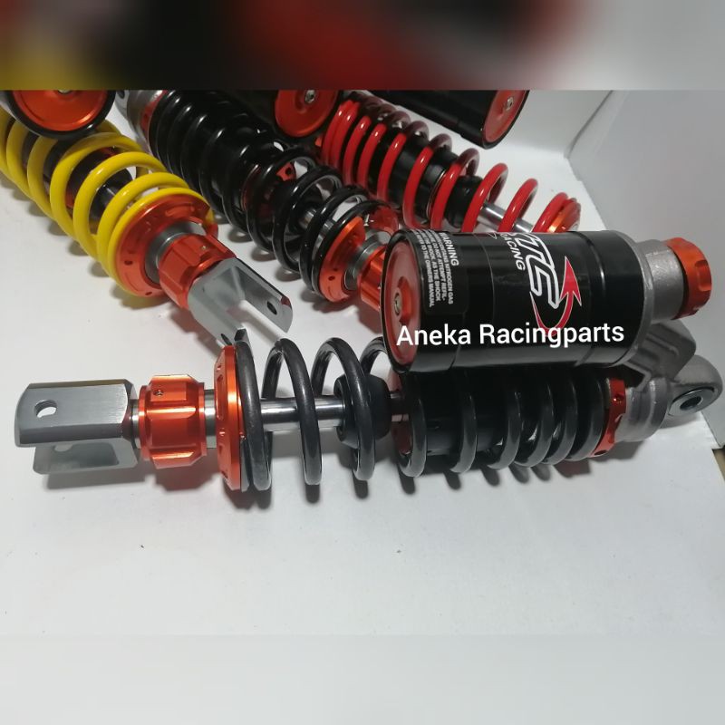 shockbreaker mio beat vario ring 12 ktc racing 285mm / shock mio beat vario tabung atas