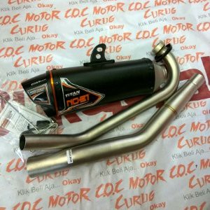 KNALPOT RACING NOBI TITAN VIXION NEW OLD Bagus