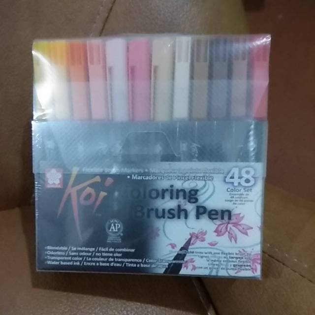 

Koi coloring brush pen