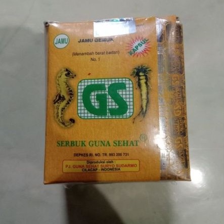 KAPSUL GS NO.1 JAMU GEMUK GUNA SEHAT