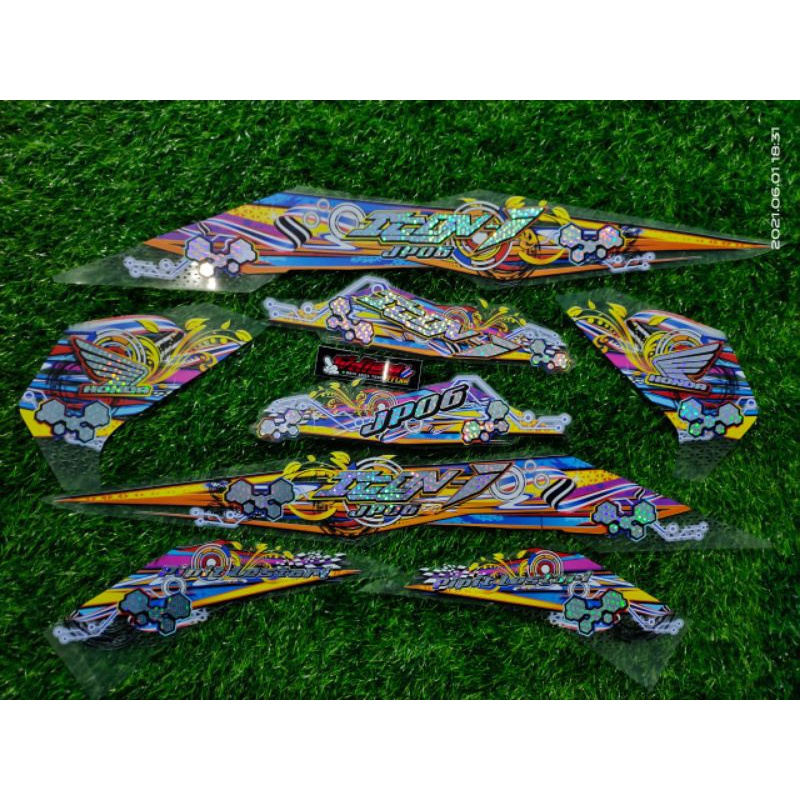 STRIPING TRANSPARAN HOLOGRAM BEAT NEW 2016/2019