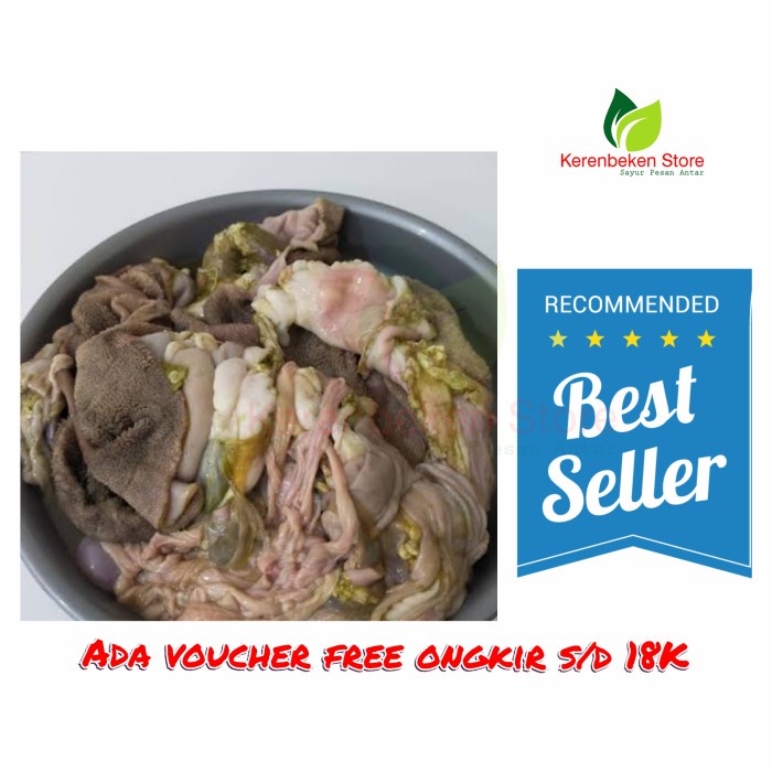 

jeroan kambing campur per kg