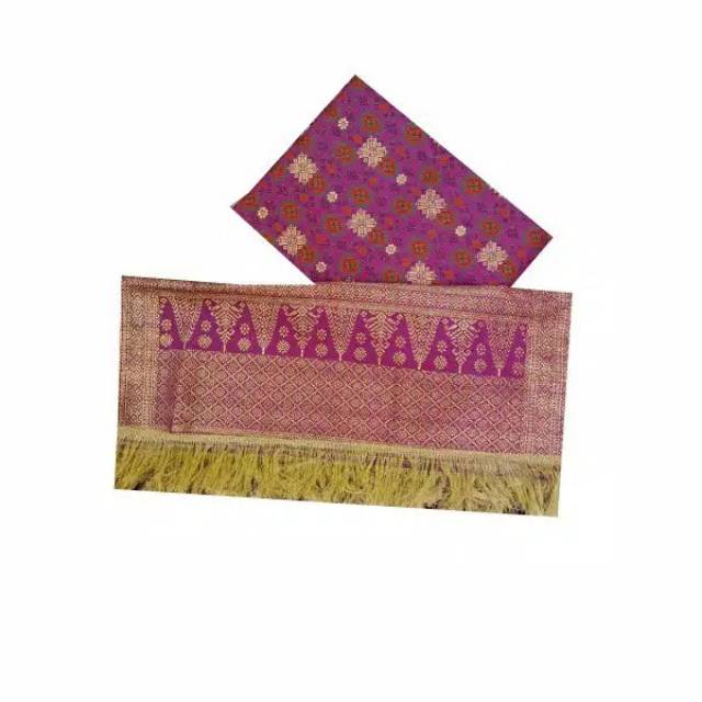Songket Palembang atbm limar ungu