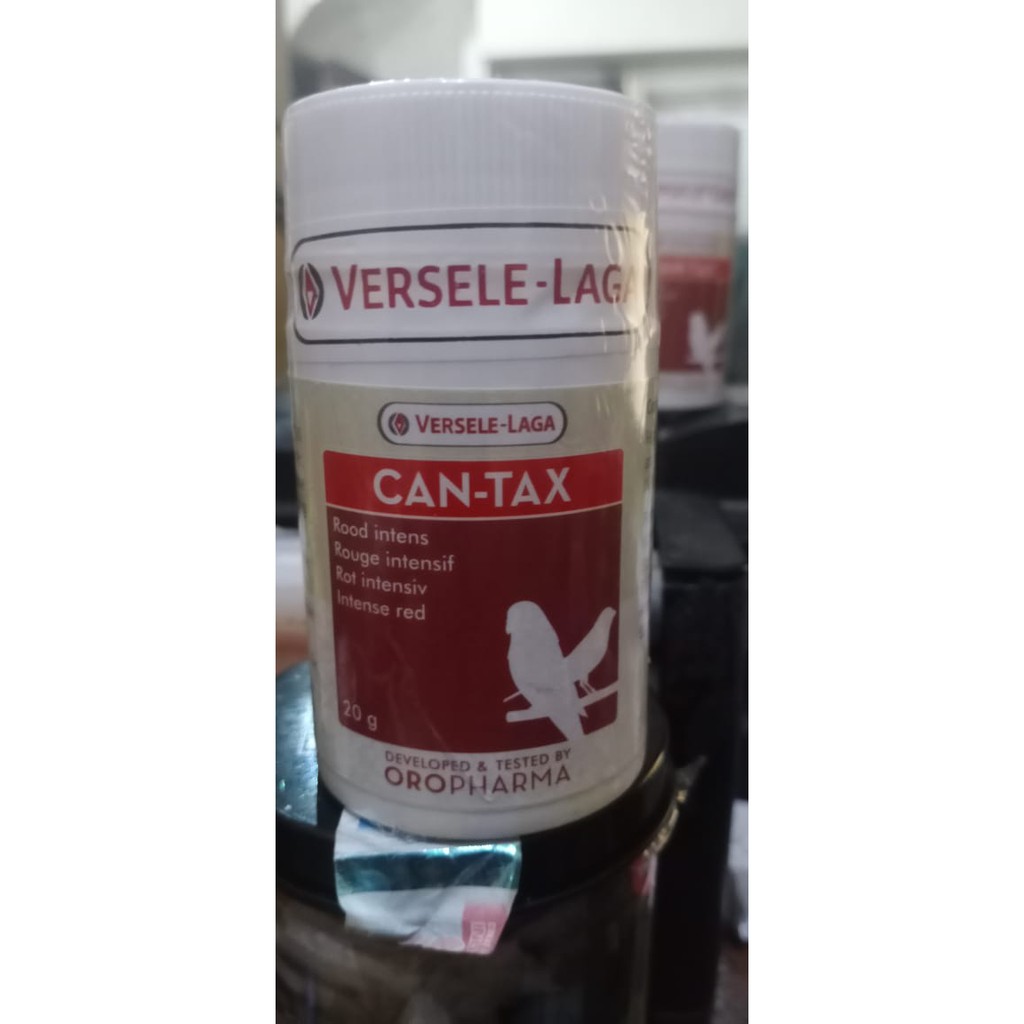 CANTAX 20GRAM CHANTAXANTHIN pewarna merah burung kenari/finch import