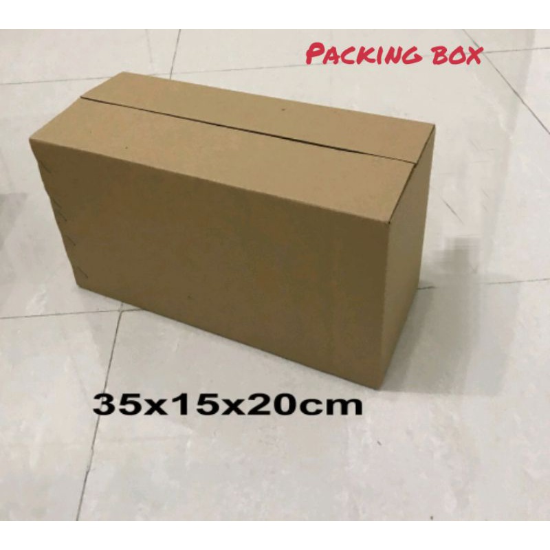 

kardus ukuran 35x15x20 cm box packing/aksesoris dll ST