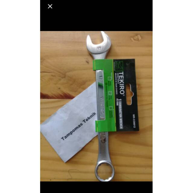 Kunci Ring Pas 17mm Tekiro Kunci Ring Pas 17 mm