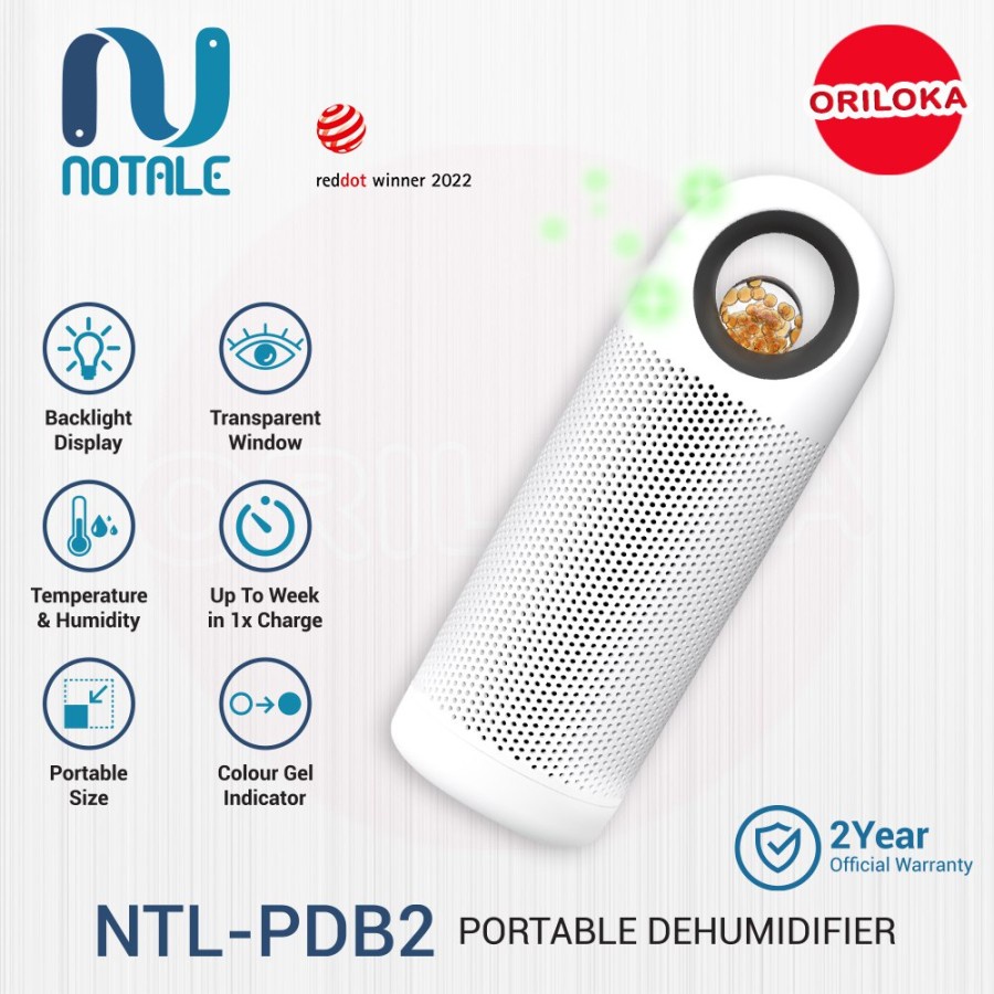 Notale Replacement Dehumidifier Portable NTL-PDB2