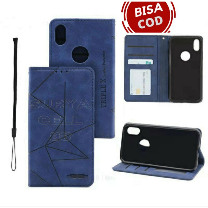 XIAOMI REDMI NOTE 3 / 4 / 4X / 5 / 5A / 5pro / 6 / 6pro / 7 / 7pro  CASE FLIP COVER KULIT MAGNET