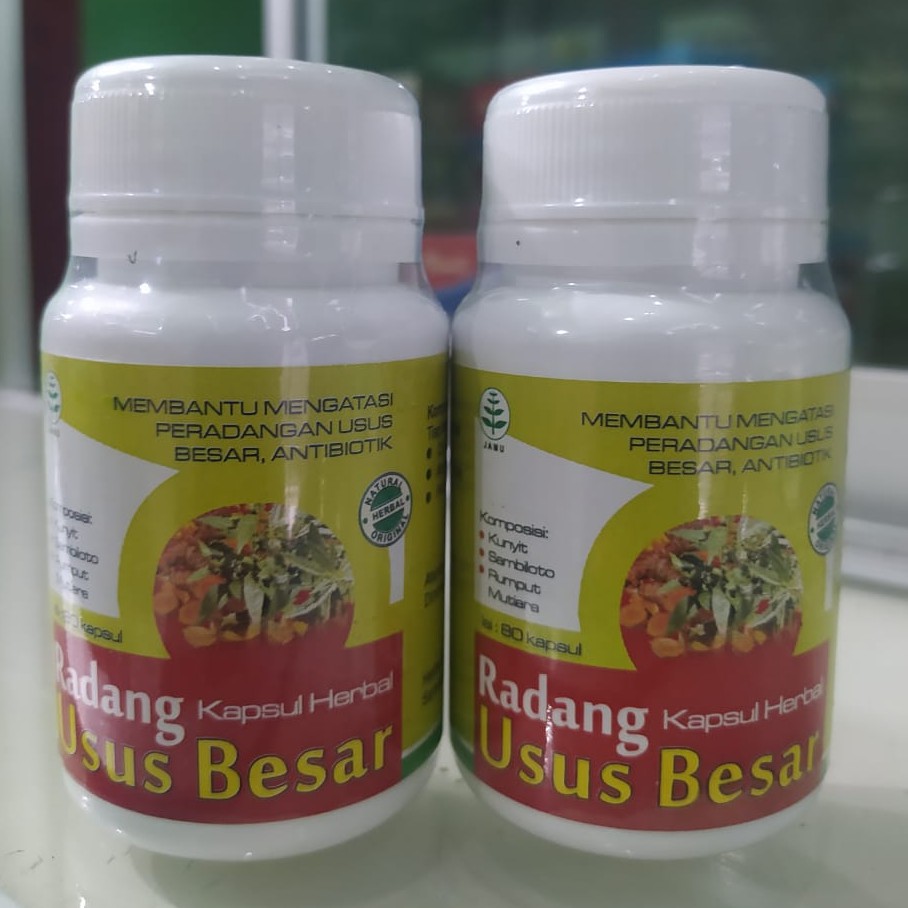 Kapsul radang usus besar untuk mengobati radang usus besar original alami tanpa efek samping