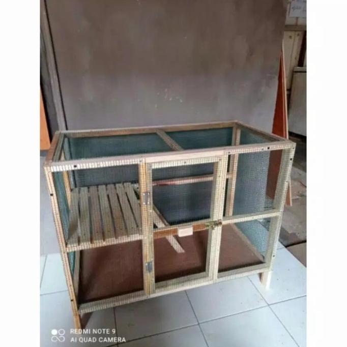 Kandang Kucing Tingkat 2 Besar Auyudewia