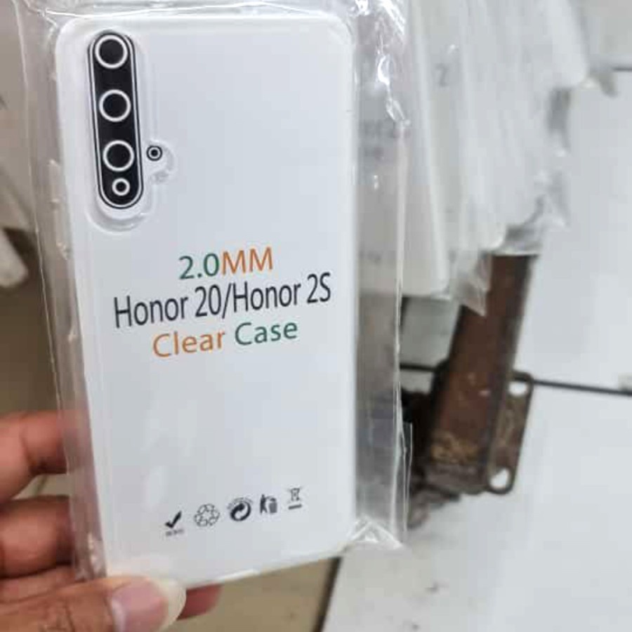 HONOR 20 HONOR 20 PRO HONOR 7S HONOR 8A CASE HD BENING SOFTCASE SILIKON 2.00mm TRANSPARAN KARET CASING COVER PELINDUNG BELAKANG SUPER CLEAR