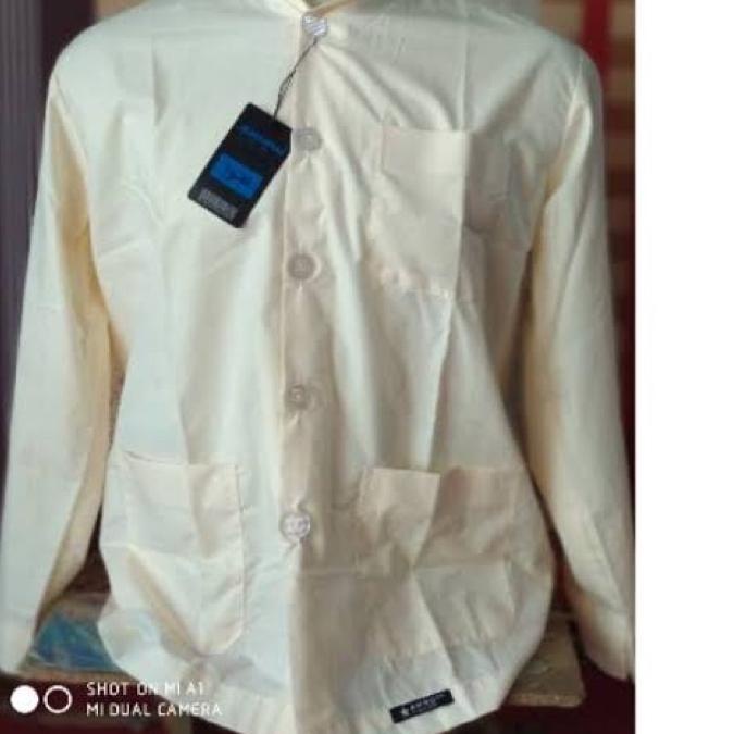 ❋ Baju Koko AMMU Collection Warna Krem ♘