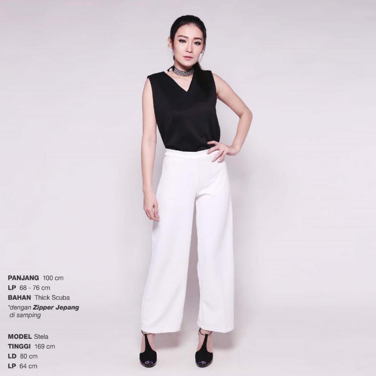 Premium Long Culottes Celana Kulot Panjang Culotte 