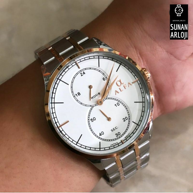 JAM TANGAN ALFA ORI ANTI AIR