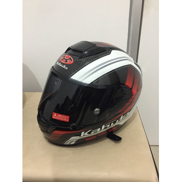 kabuto dark flat visor rt33r/ff5v