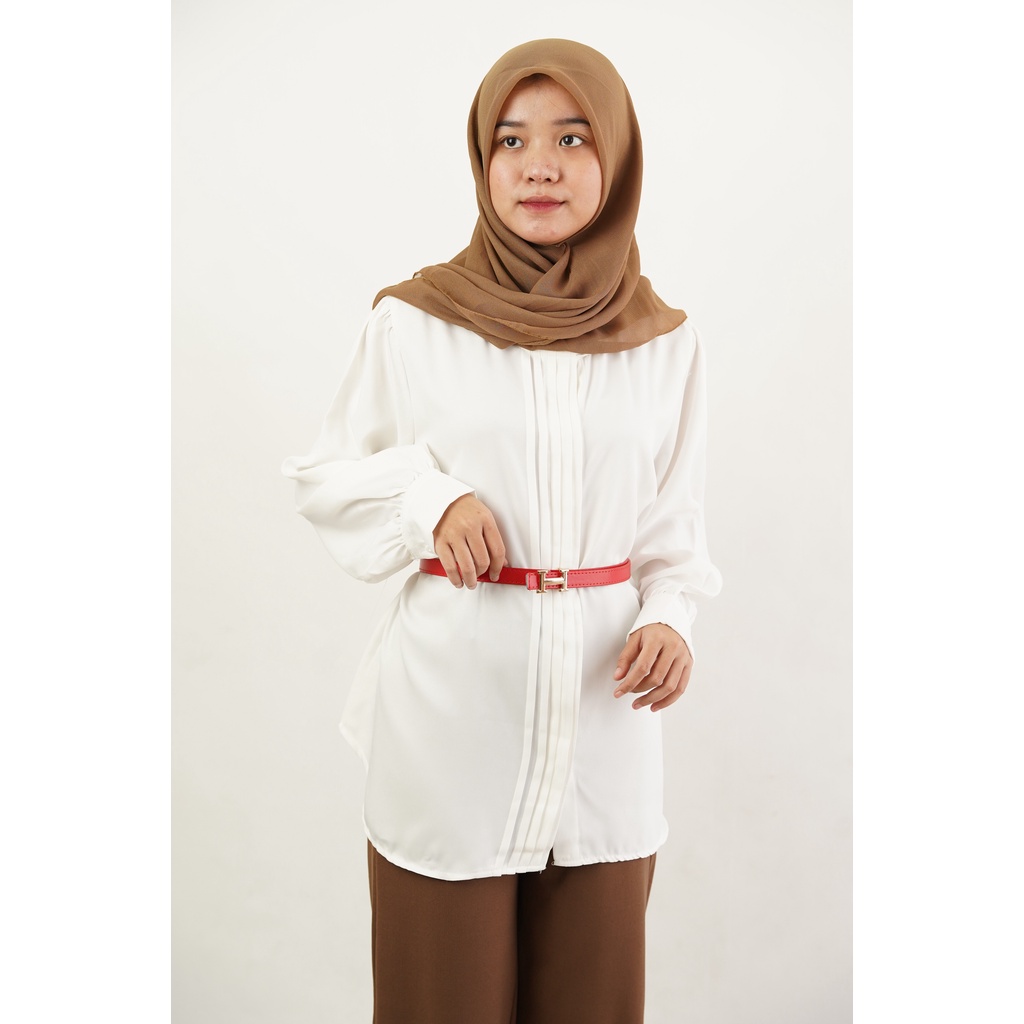 Ikat Pinggang Kulit Gesper Kulit Belt Kulit Sabuk Aksesoris Fashion Tali Pinggang Wanita 0035PB