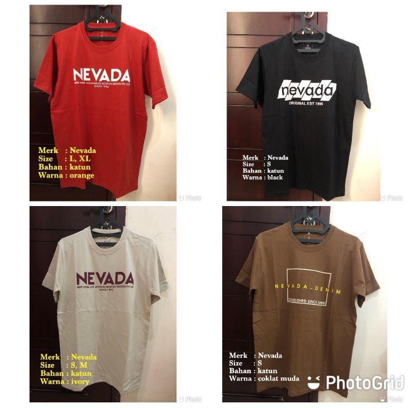 BAJU NEVADA MURAH / NEVADA / KAOS NEVADA / KAOS MURAH