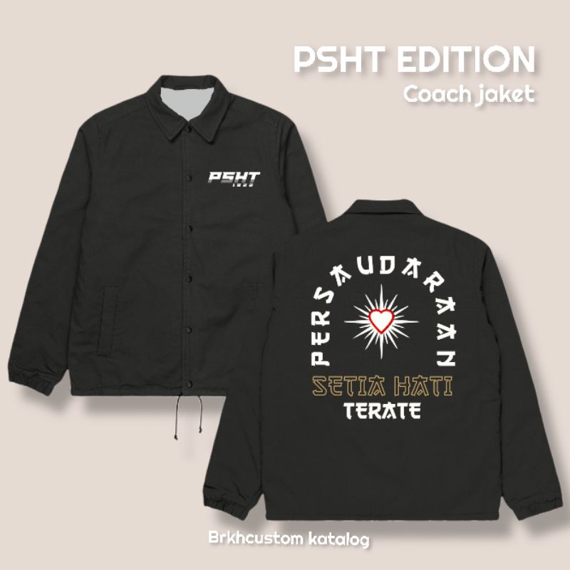 COACH JAKET PSHT | WINDBREAKER TERATE | JAKET TERATE | HOODIE TERATE PRIA WANITA