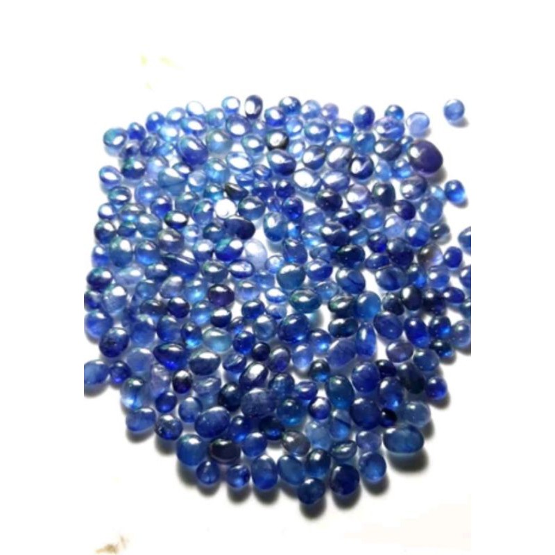 Natural batu permata blue safir garansi batu permata asli