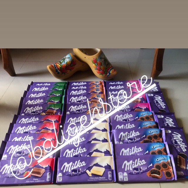 Coklat milka hand carry Belanda