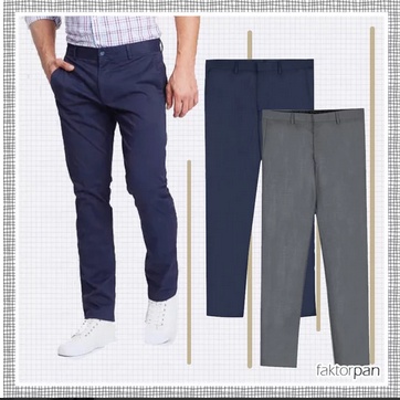 Celana panjang pria formal Celio Club slim trouser Celana panjang pria Bigsize