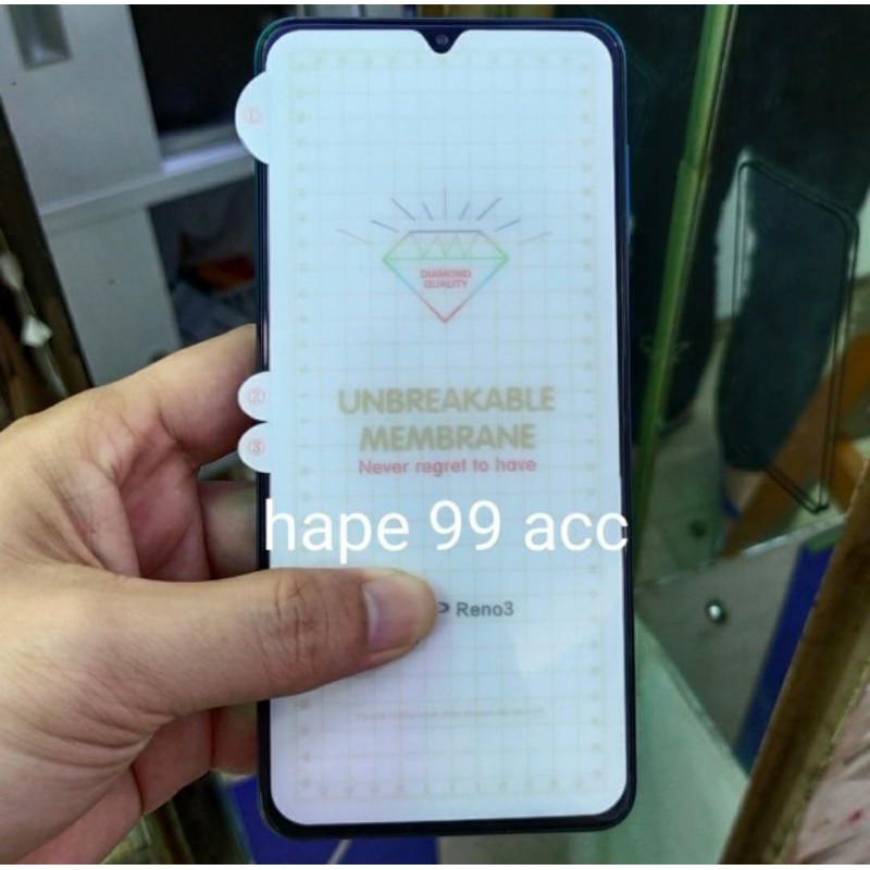 Samsung A12 M12 A02s A02 M02 anti gores hydrogel clear screen protector