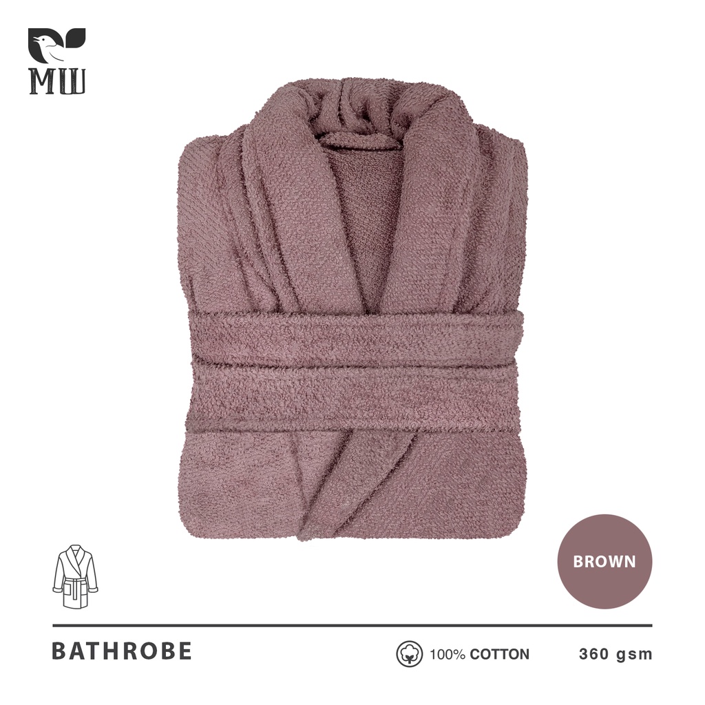 Bathrobe Morning Whistle Handuk Kimono Dewasa 100% Premium Cotton | Kimono Towel