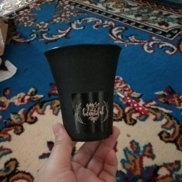 Pot Plastik Shabby Vas Plastik