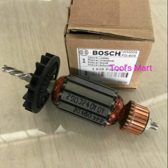 Armature / Angker / Angkur / Rotor Mesin Bor Bosch GSB 550 GSB 600 Original