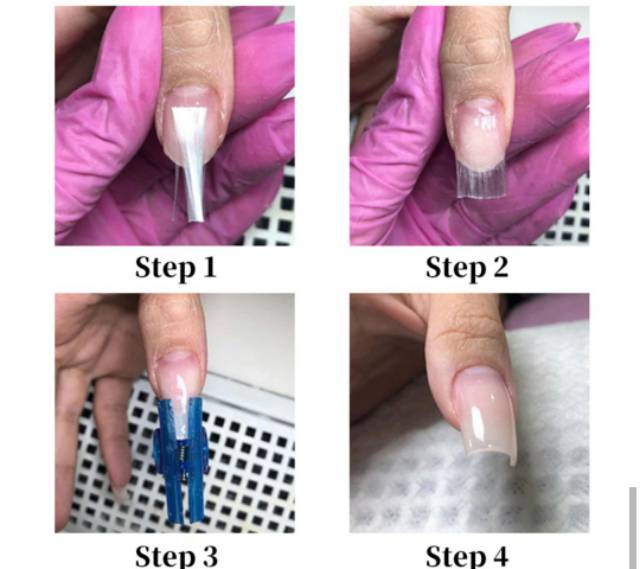 FIBERGLASS FIBER GLASS NAIL EXTENSION NAIL GEL ART LED