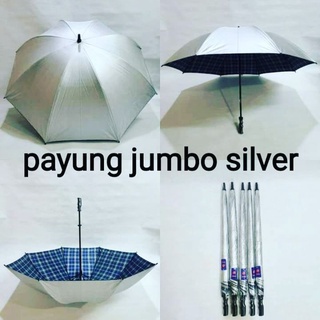 PAYUNG JUMBO PELANGI/SILVER