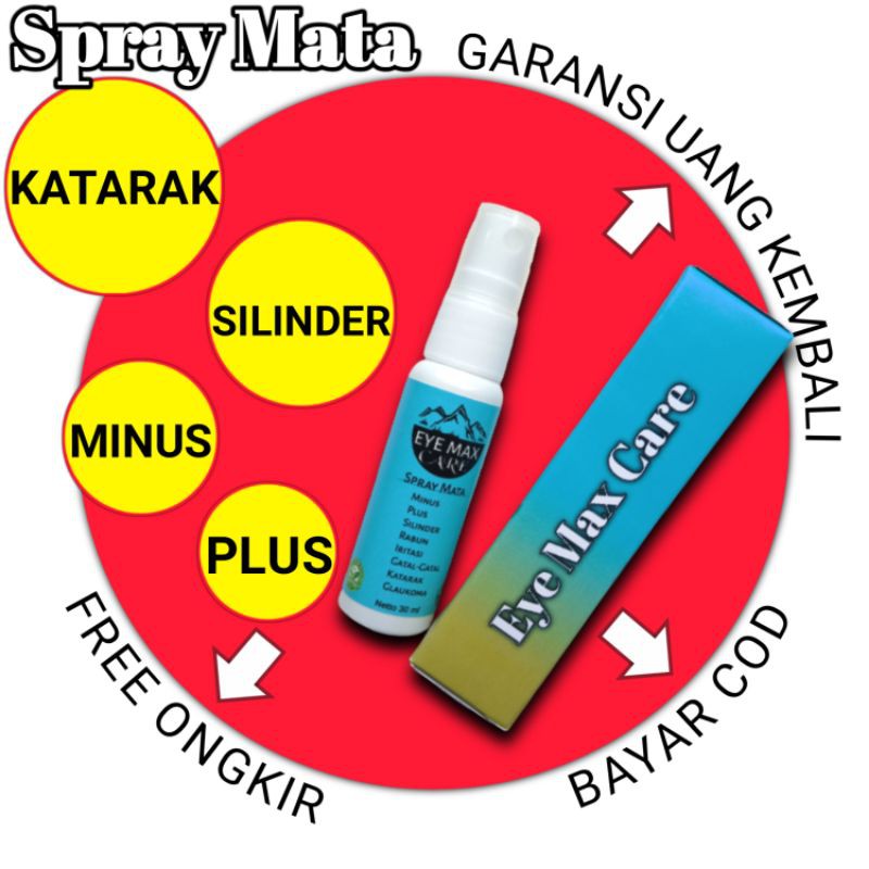 Obat Tetes Mata Katarak Paling Ampuh Spray Mata EYE MAX CARE Original