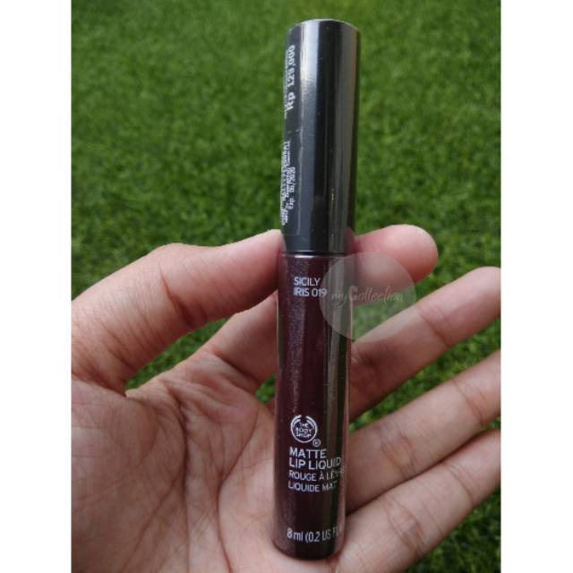 THE BODY SHOP MATTE LIP LIQUID SICILY IRIS 019. ORI