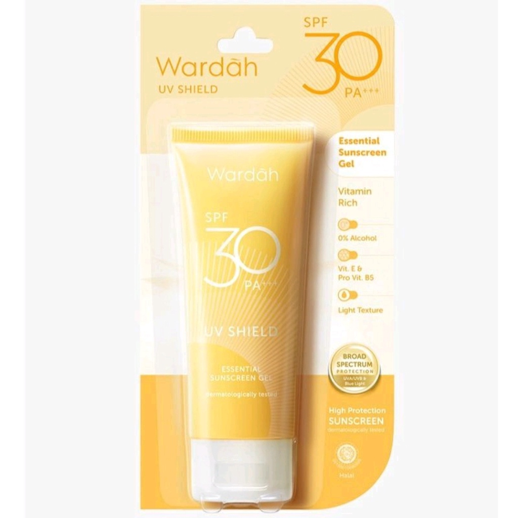 Wardah UV Shield Essential Sunscreen Gel SPF 30 PA +++ 40 ml // SUNSCREEN WARDAH