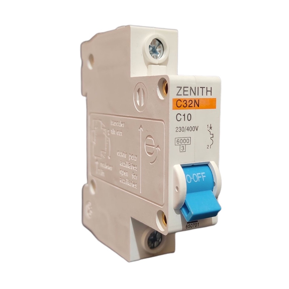 MCB Listrik Zenith 1P 2A 4A 6A 10A 16A 20A 25A 32A 40A