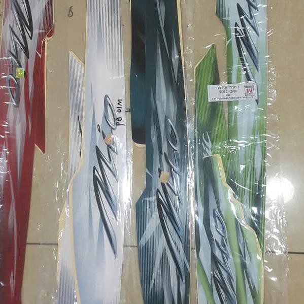 WZHM Striping motor mio sporty 2009 / Stiker body Mio sporty 2009 terbaru