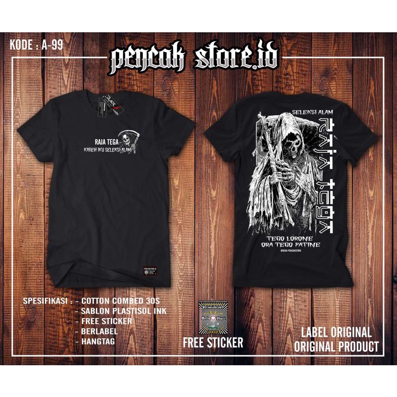 KAOS RAJA TEGA KAOS PSHT TERBARU kaos psht keren kaos terlaris kaos murah best seller