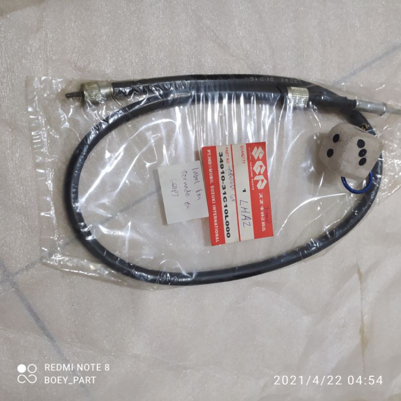 kabel cable speedometer spidometer spido speedo suzuki tornado gx original sgp