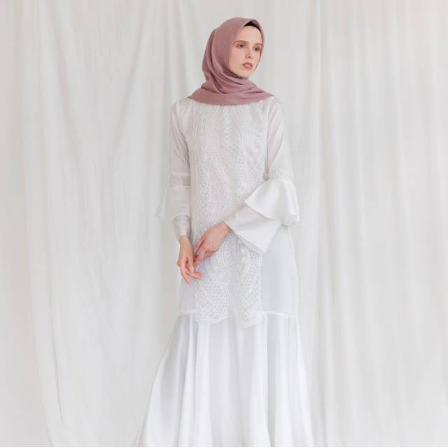 Kirana Dress Vanilla Hijab
