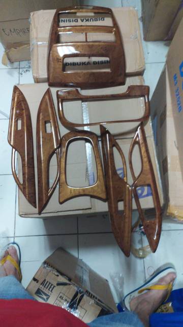 Panel Wood mobil all new Avanza xenia