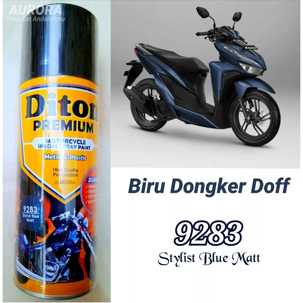 DITON PREMIUM / STYLIST BLUE MATT Y 9283 * / CAT SEMPROT WARNA YAMAHA COLORS