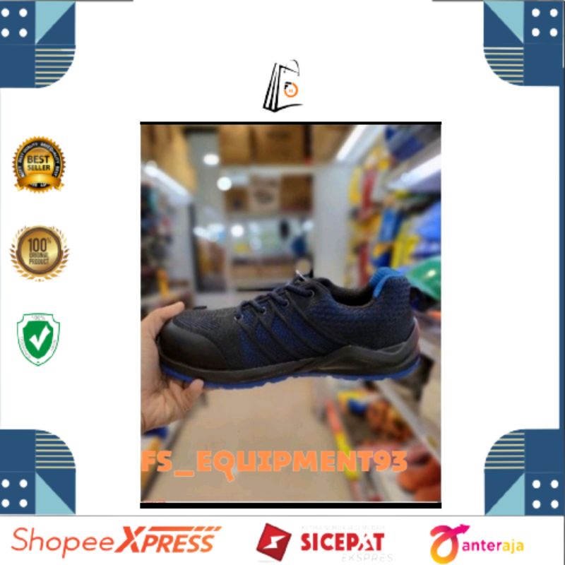 Sepatu Safety Auxo/Sepatu Safety Krisbow/Sepatu proyek/sepatu pabrik/sepatu pengaman/sepatu office/sepatu kantor
