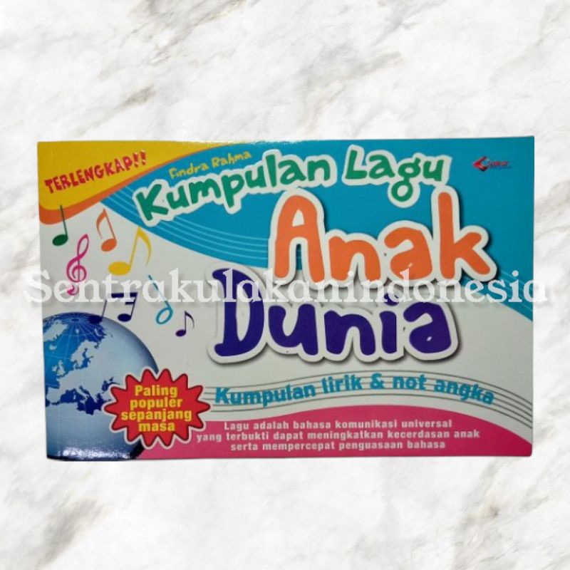 Laskar Aksara | Buku Kumpulan Lagu Anak Dunia