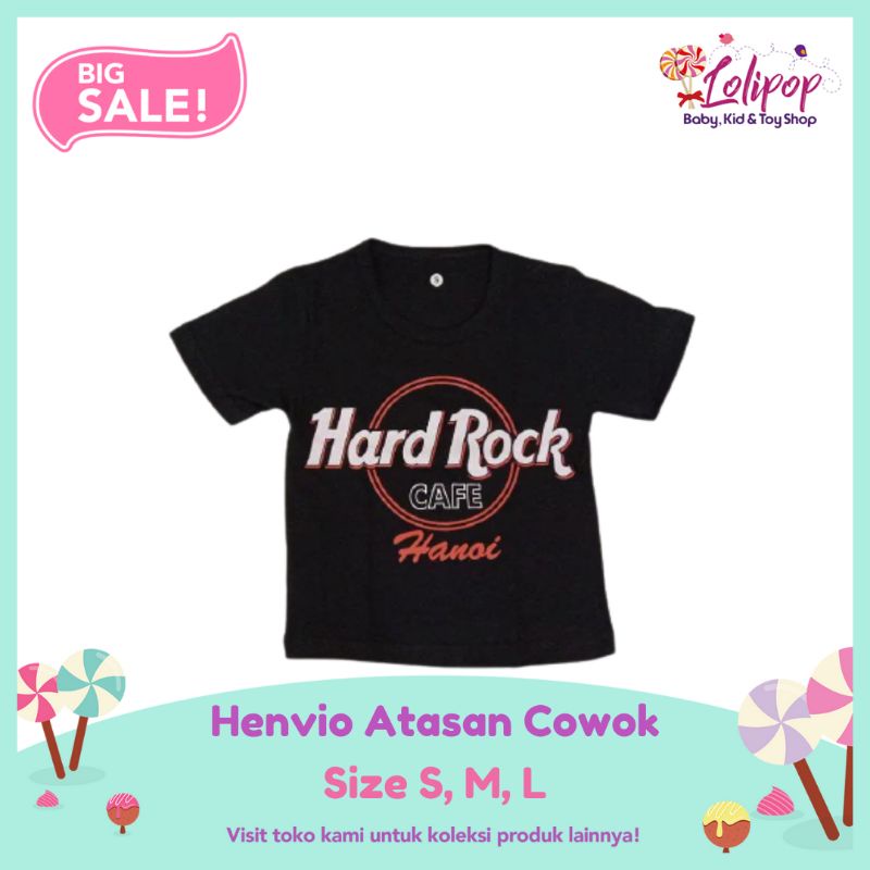 KAOS ANAK - HENVIO ATASAN KAOS COWOK