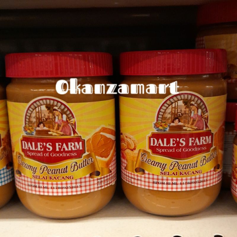 

Dale's Dales Farm Crunchy/Creamy Peanut Butter 500gr