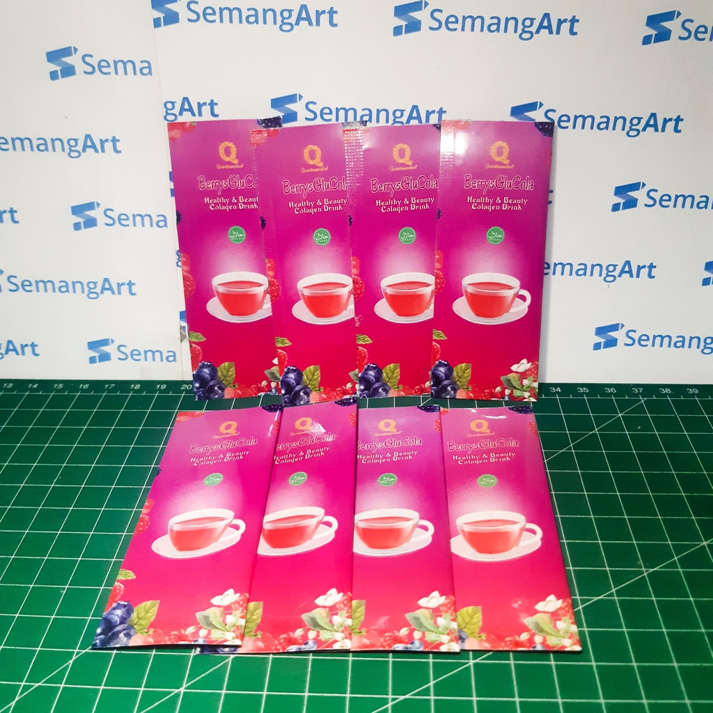 Cetak Kemasan Sachet Custom Full Printing Bungkus Masker / Makanan & Minuman