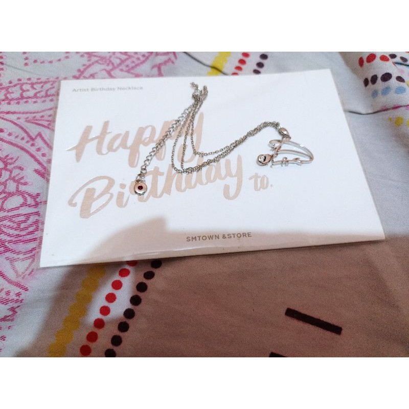 Exo Birthday necklace DO Kyungsoo (BOOKED)