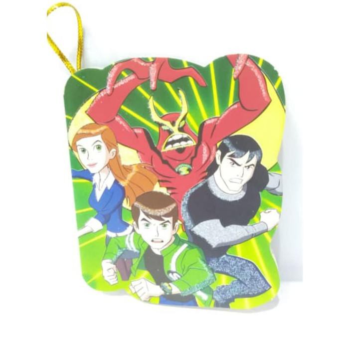 Unik Kartu Ucapan Ulang Tahun Birthday Card Glitter Ben 10 Tipe A Murah
